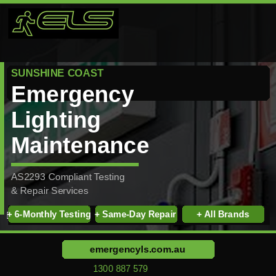 Emergency Lighting maintenance
